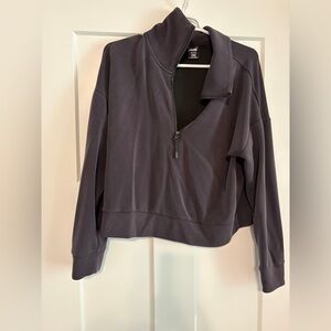 Avia Women's Charcoal Half-Zip Pullover